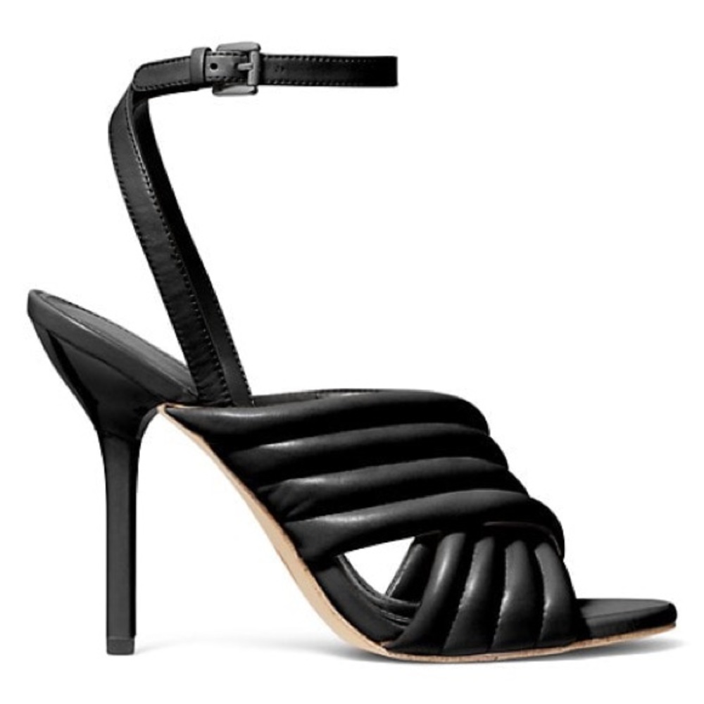 NWOT MICHAEL Michael Kors Royce Padded Leather Sandals
